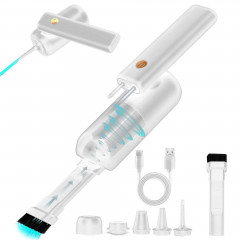 Yoyaxi Yoyaxi Akku-Handstaubsauger 3-in-1-Multifunktion, beutellos, Umfasst eine breite Palette von Zubehor,drehbar,Beleuchtet mit LEDs Schwarz Беспроводной ручной пылесос Yoyaxi многофункциональный 3-в-1, без мешка, включает в себя широкий выбор аксессуа