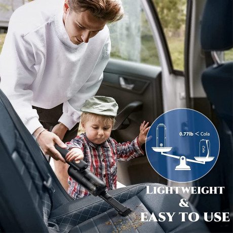 Yoyaxi Yoyaxi Akku-Handstaubsauger 3-in-1-Multifunktion, beutellos, Umfasst eine breite Palette von Zubehor,drehbar,Beleuchtet mit LEDs Schwarz Беспроводной ручной пылесос Yoyaxi многофункциональный 3-в-1, без мешка, включает в себя широкий выбор аксессуа