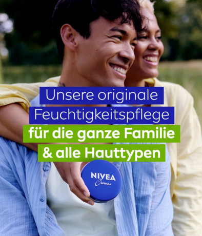 NIVEA Creme, 75 ml, Нивеа Классический крем в банке, пантенол и ланолин, глубокое питание, для всей семьи, 75 мл