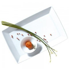 Thomas Thomas Loft Weiss / Trend Asia Weiss Platte / Teller eckig 18,5x13,5 cm Thomas Loft Weiss / Trend Asia Weiss Тарелка/тарелка квадратная 18,5x13,5 см