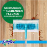 Swiffer Bodenwischer Wet Mop Starter-Set: 1 Bodenwischer + 6 Feuchte Bodentucher, Набор для влажной уборки пола Wet Kit (Германия), швабра и 6 влажных салфеток с ароматом цитруса, удаляет стойкие загрязнения