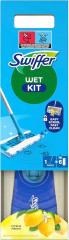 Swiffer Bodenwischer Wet Mop Starter-Set: 1 Bodenwischer + 6 Feuchte Bodentucher, Набор для влажной уборки пола Wet Kit (Германия), швабра и 6 влажных салфеток с ароматом цитруса, удаляет стойкие загрязнения