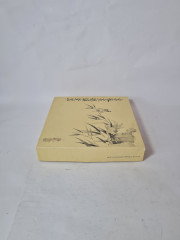 Художественная декоративная тарелка винтажная Imperial Jingdezhen Poreclain, Императорский фарфор, разноцветный декор "Набережная", в заводской коробке, 22 см, Китай, 1988г.