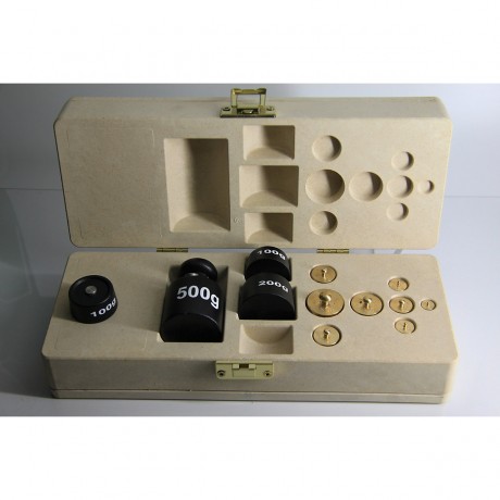 Wissner aktiv lernen Gewichtssatz 1kg 12 Gewichte im RE-Wood-Kasten Набор гирь 1 кг 12 гирь в коробке RE-Wood