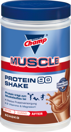 Champ Протеин	-Shake Protein 90 Шоколад, 390 г
