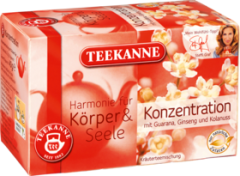 Teekanne Концентрат	ion Смесь чая из лекарственных трав, 20 x 2 g, 40 г