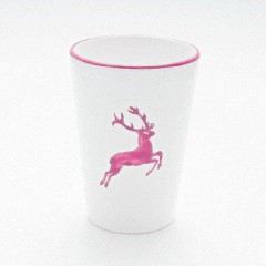 Gmundner Keramik Gmundner Keramik Bordeauxroter Hirsch Trinkbecher 0,28 L / h: 11 cm Керамическая чашка для питья Gmundner Bordeaux Red Deer 0,28 л / высота: 11 см