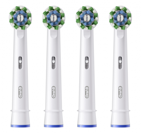 Oral-B Насадки для электрической зубной щетки CrossAction, 4 шт