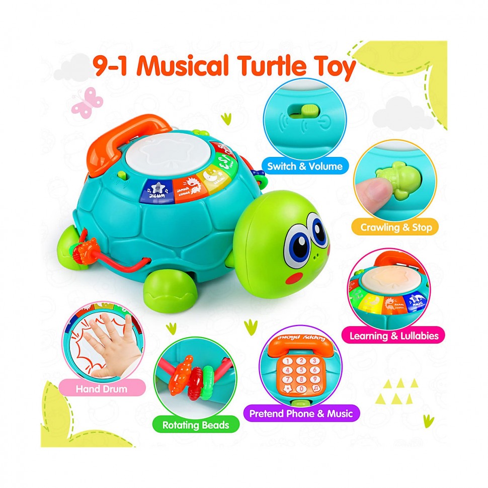 Купить Vicabo Musik Spielzeug Telefon Krabbelspielzeug Soundspielzeug fur  Kinder Музыкальные игрушки Игрушки для ползания по телефону Звуковые  игрушки для детей в интернет-магазине Diskontshop.eu Германия всего за 5  345 руб. в