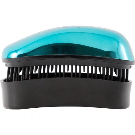 Dessata (Дессата) Mini Anti-Tangle Brush Анти-тангл Щётка для волос Chrome Turquoise Bright Edition, 1 шт.