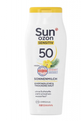 sunozon Sensitiv Sonnenmilch LSF 50 Солнцезащитный крем SPF 50 для чувствительной кожи, без отдушек, 200мл
