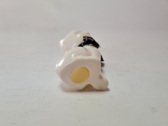 Винтажная фигурка &quot;Кошечка с бантиком&quot;, 3.5см x 6.6см, Германия, 1960-70гг. 