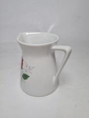 Schrinding Bavaria Фарфоровый молочник &quot;Красная роза&quot;, 7,5 x 8 см, Германия, 1960-70гг.