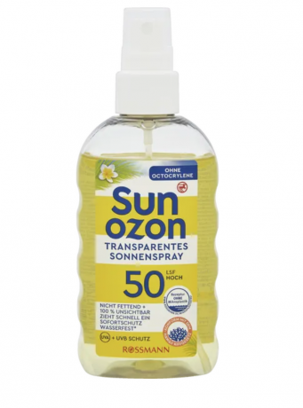 sunozon Classic Transparentes Sonnenspray LSF 50, Прозрачный солнцезащитный спрей SPF 50 200мл