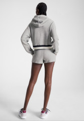 Tommy Hilfiger FIT WAFFLE Jumper light grey htr FIT WAFFLE Джемперы светло-серый