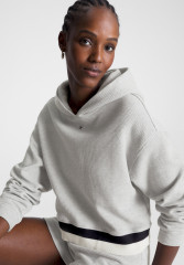 Tommy Hilfiger FIT WAFFLE Jumper light grey htr FIT WAFFLE Джемперы светло-серый