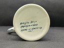 Немецкая кружка винтажная Delft Blue "Мельница", ручная роспись, фарфор, 0.25 л, 7 х 8 см, Голландия, 1960-70гг.