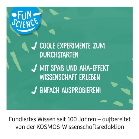 Kosmos Fun Science Nachtleuchtende Flummi-Power Сила серебристых надувных мячей Fun Science