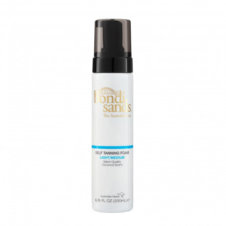 Bondi Sands Self tanning Foam Light / Medium, Пен для автозагара салонного качества для гладкой, естественной бронзовой кожи Светлый/Средний оттенок, 200мл