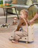 MODU Explorer Set 20 pieces, Мягкий конструктор  20 деталей, 15 моделей, безопасная развивающая игрушка для детей 0 6 лет из EPP, песочно-серый/медово-жёлтый