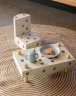 MODU Explorer Set 20 pieces, Мягкий конструктор  20 деталей, 15 моделей, безопасная развивающая игрушка для детей 0 6 лет из EPP, песочно-серый/медово-жёлтый