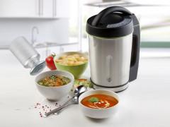 Setpoint Multikocher, 1000 W, 1,6L Digitaler Suppen-Kocher Marmeladen  Smoothiemaker  Salzstreuer  Мультиварка Setpoint, 1000 Вт, цифровая суповарка 1,6 л, аппарат для приготовления смузи, солонка