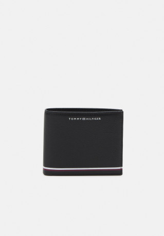 Tommy Hilfiger CENTRAL AND COIN UNISEX Wallet black ЦЕНТРАЛЬНЫЙ И МОНЕТНЫЙ УНИСЕКС Бумажник черный
