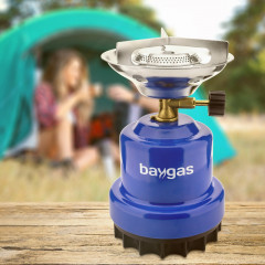 baygas baygas Gaskocher Baygas Campingkocher,Metallkorper Blau,1- Flammig fur Camping/Outdoor  Газовая плита Baygas Походная печь Baygas, металлический корпус, синий, 1 пламя для кемпинга/улицы