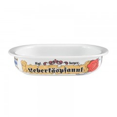 Seltmann Weiden Seltmann Weiden Compact Bayern Auflaufform oval 'Leberkaspfannl' 22 x 14,5 cm Seltmann Weiden Compact Bavaria Сотейник овальный "Leberk?spfannl" 22 x 14,5 см