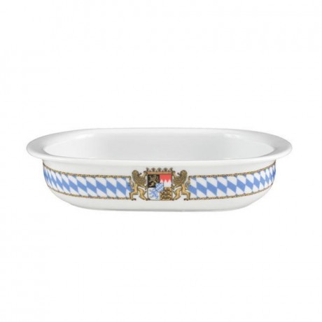 Seltmann Weiden Seltmann Weiden Compact Bayern Auflaufform oval 'Leberkaspfannl' 22 x 14,5 cm Seltmann Weiden Compact Bavaria Сотейник овальный "Leberk?spfannl" 22 x 14,5 см