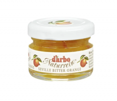 d'arbo  Naturrein Konfiture Sortiment 5 Sorten Miniglaser 60st x 28g,  Конфитюр ассорти порционный (Австрия), 60 шт по 28 г, 1.68 кг, набор мини-джемов, фруктовые вкусы, для завтраков и отелей