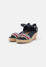 Tommy Hilfiger MID WEDGE CORPORATE Espadrilles space blue MID WEDGE CORPORATE Эспадрильи космический синий