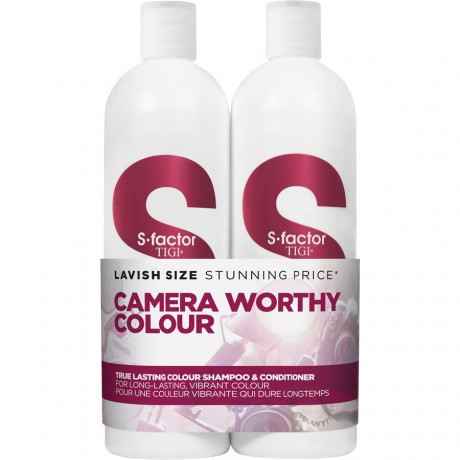 TIGI (Тиджи) Reinigung & Pflege True Lasting Color Tween Duo, Shampoo Шампунь 750 мл + Conditioner Кондиционер для волос 750 мл / 1 шт.