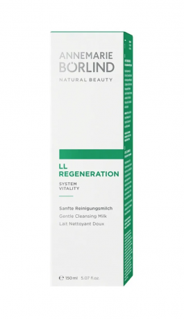 ANNEMARIE BORLIND Reinigungsmilch Reinigungsmilch LL Regeneration, ANNEMARIE BORLIND Очищающее молочко для зрелой кожи (Германия), регенерирующее антивозрастное, с растительными экстрактами, без парабенов, 150 мл
