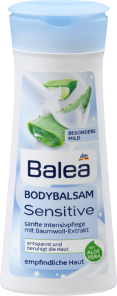 Balea (Балеа) Bodybalsam Бальзам для тела с экстрактом алоэ и экстрактом хлопка, для чувствительной кожи, 400 мл