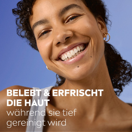 NIVEA Waschgel Erfrischend, 150 ml, Нивеа Гель для умывания освежающий, лотос и витамин E, для нормальной и комбинированной кожи, 150 мл