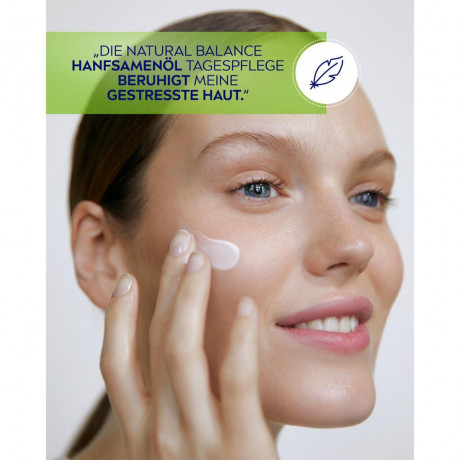 Nivea Natural Balance Hanf Tagespflege  Дневной уход с коноплей Natural Balance