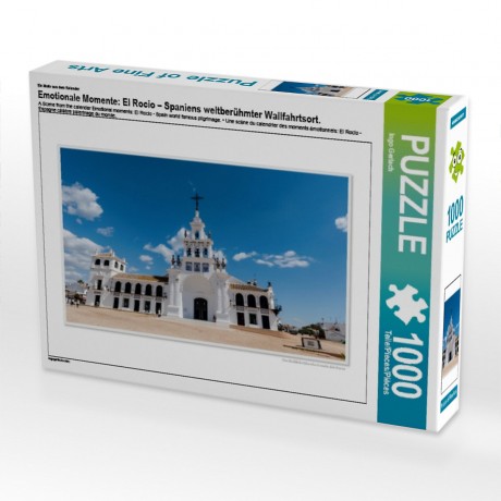 CALVENDO Puzzle CALVENDO Puzzle Emotionale Momente: El Rocio – Spaniens weltberuhmter Wallfahrtsort. Пазл CALVENDO Puzzle Эмоциональные моменты: Эль-Росио – всемирно известное место паломничества в Испании.