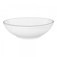 Seltmann Weiden Seltmann Weiden Lido Black Line Schussel rund d: 23 cm / h: 7 cm / 1,7 L Seltmann Weiden Lido Black Line Миска круглая d: 23 см / высота: 7 см / 1,7 л