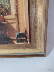 Картина винтажная &quot;Перехваченное любовное письмо&quot; Spitzweg, 34,5 x 23,5 см, Германия, 1960-70гг.