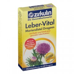 Zirkulin (Циркулин) Leber-Vital Mariendisteldragees 60 шт