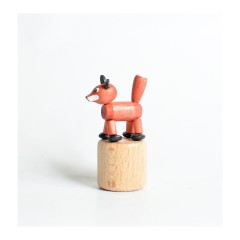 Holzspielzeug Wackelfigur Fuchs Деревянная игрушка кивая лиса