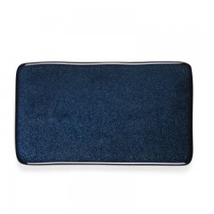 Bitz Bitz Gastro dark blue Beilagenteller eckig 22x12,8 cm Битц Гастро темно-синяя квадратная тарелка 22x12,8 см
