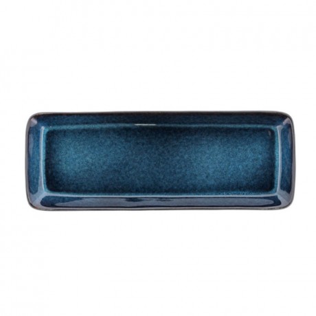 Bitz Bitz Gastro black / dark blue Servierplatte rechteckig 38x14 cm Bitz Gastro черный/темно-синий Тарелка сервировочная прямоугольная 38x14 см