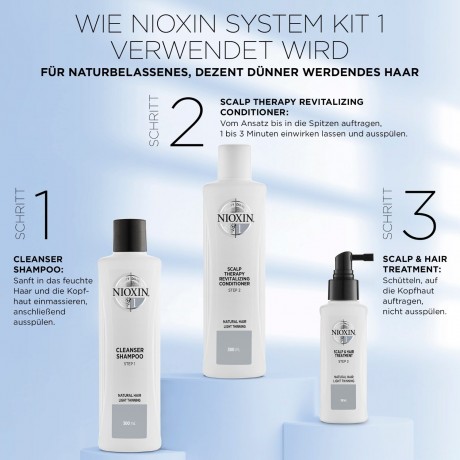 Nioxin System 1 Scalp Therapy Revitalising Conditioner System 1 Scalp Therapy Восстанавливающий Кондиционер