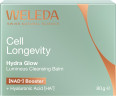 WELEDA Cell Longevity Hydra Glow Luminous Cleansing Balm, 80 g, Очищающий бальзам для лица Hydra Glow с гиалуроновой кислотой, 80 г