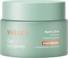 WELEDA Cell Longevity Hydra Glow Luminous Cleansing Balm, 80 g, Очищающий бальзам для лица Hydra Glow с гиалуроновой кислотой, 80 г