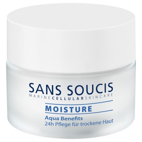 Sans Soucis Moisture Aqua Benefits 24h Pflege Fuss trockene Haut, Дневной крем для лица, 50 мл
