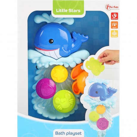 Toi-Toys LITTLE STARS Badespielzeug Wassermuhle mit Saugnapf МАЛЕНЬКИЕ ЗВЕЗДЫ Игрушка для ванной водяная мельница с присоской