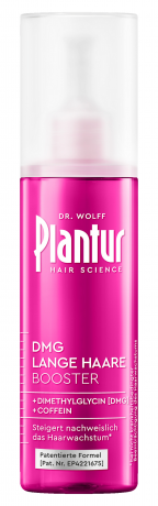 Plantur DMG Lange Haare Booster, 100 ml, Несмываемая сыворотка с DMG и кофеином для поддержки роста длинных волос, 100 мл
